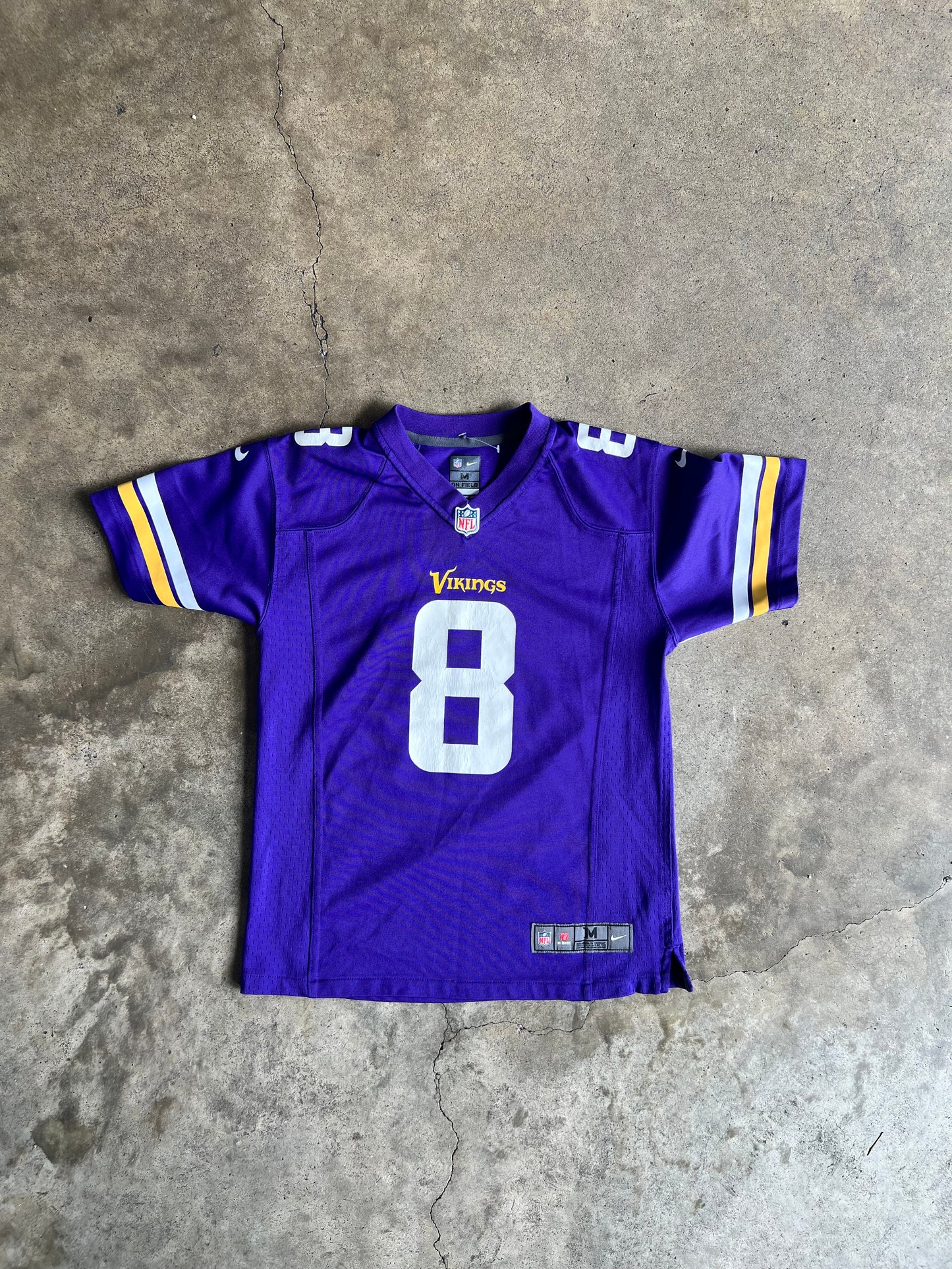 NFL Vikings 8 Jersey